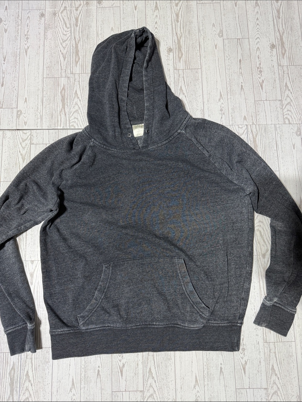 Zine Clothing Charcoal Gray Pullover Hoodie